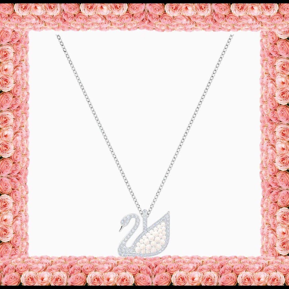 💎 SWAROVSKI ICONIC SWAN, RHODIUM  🦢NWT/BNIB